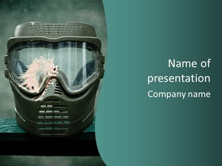 Recreation Protective Camouflage PowerPoint Template