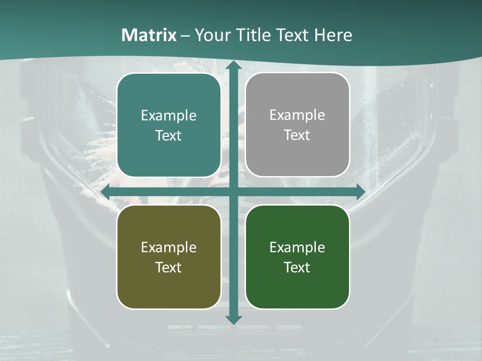 Recreation Protective Camouflage PowerPoint Template