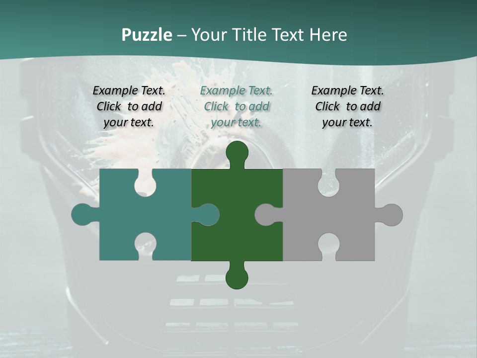 Recreation Protective Camouflage PowerPoint Template