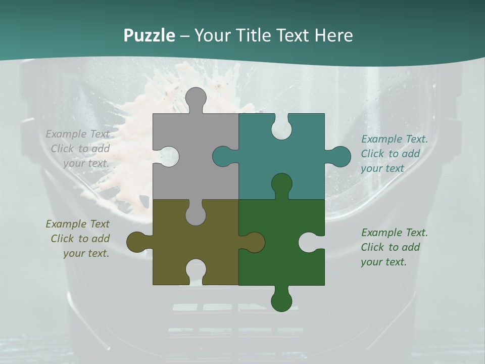 Recreation Protective Camouflage PowerPoint Template