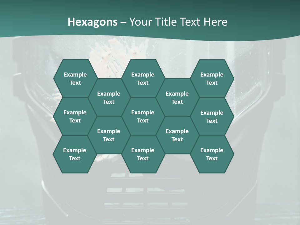 Recreation Protective Camouflage PowerPoint Template