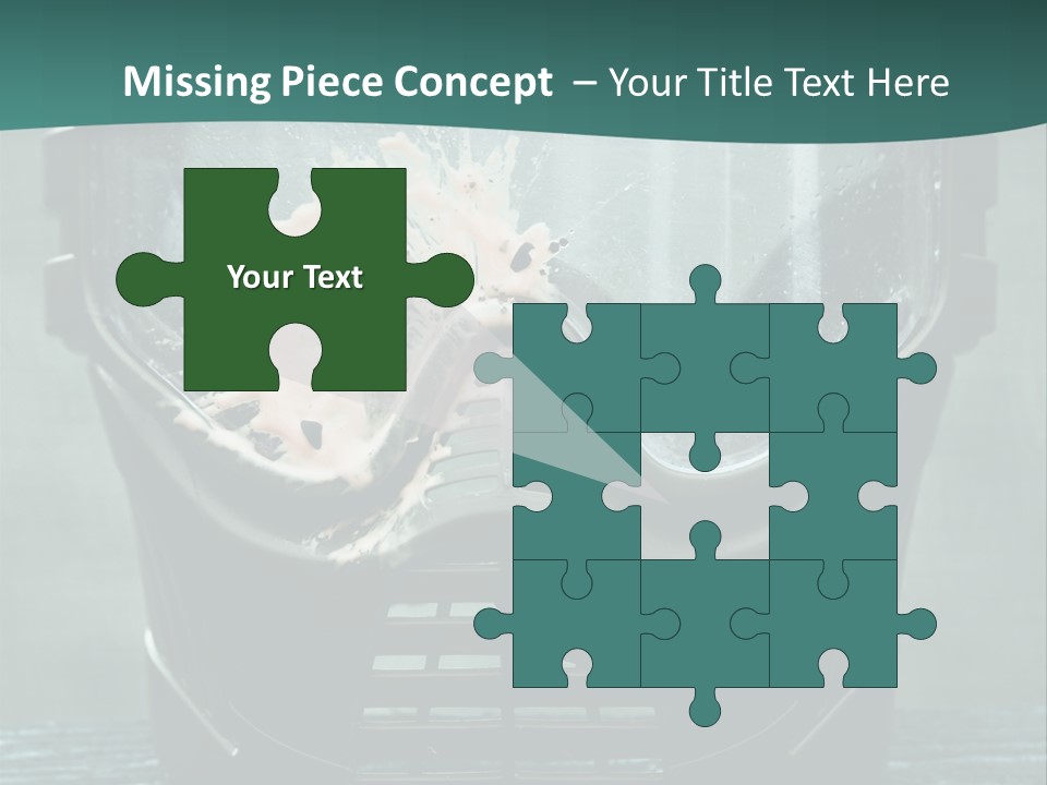 Recreation Protective Camouflage PowerPoint Template