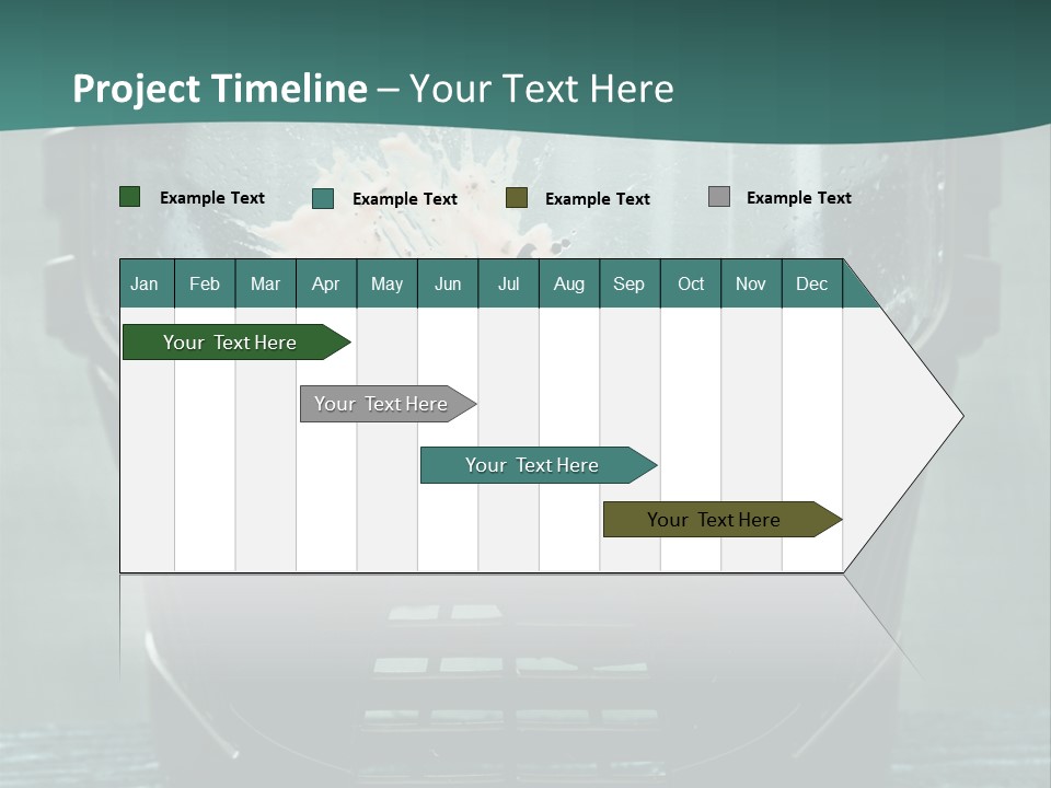 Recreation Protective Camouflage PowerPoint Template