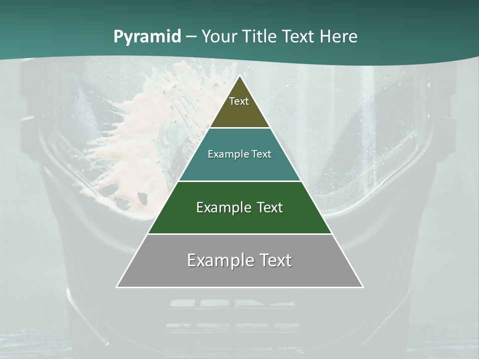 Recreation Protective Camouflage PowerPoint Template