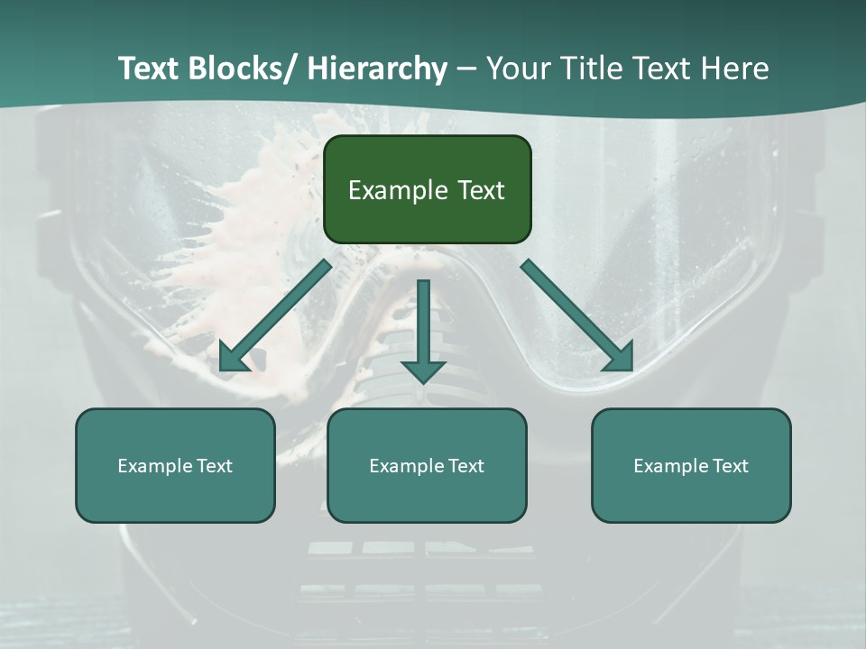 Recreation Protective Camouflage PowerPoint Template