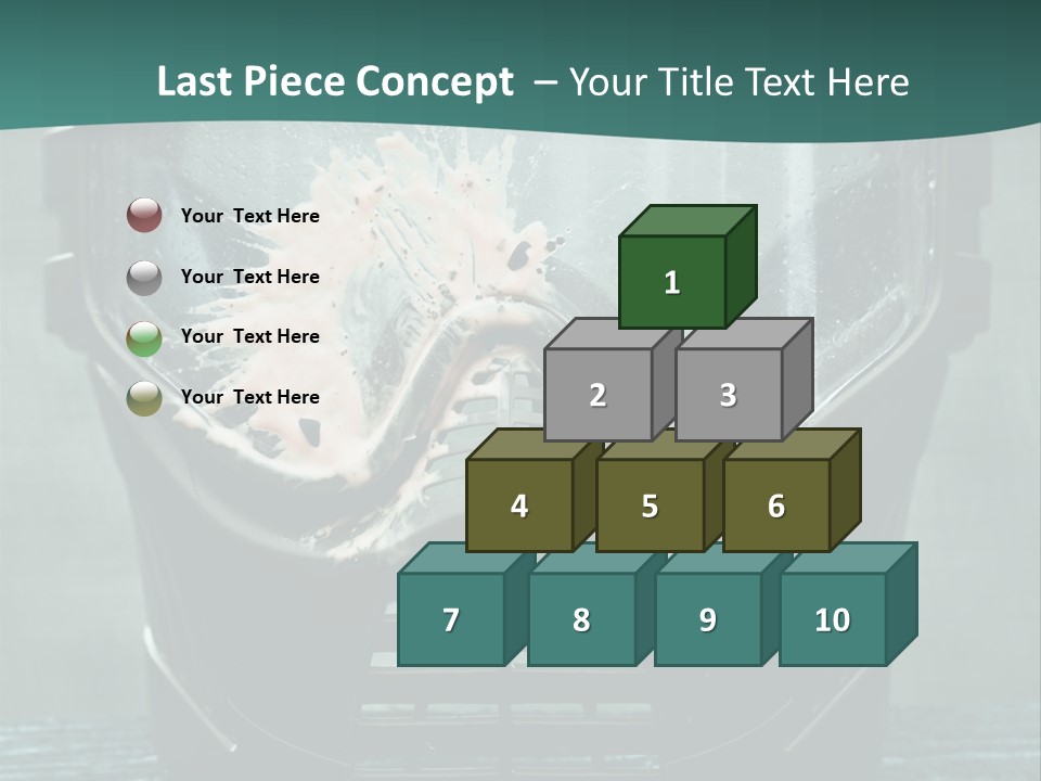 Recreation Protective Camouflage PowerPoint Template