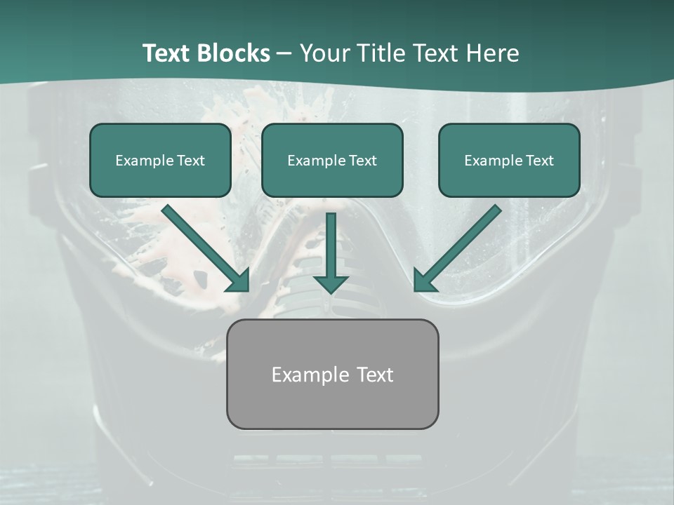 Recreation Protective Camouflage PowerPoint Template
