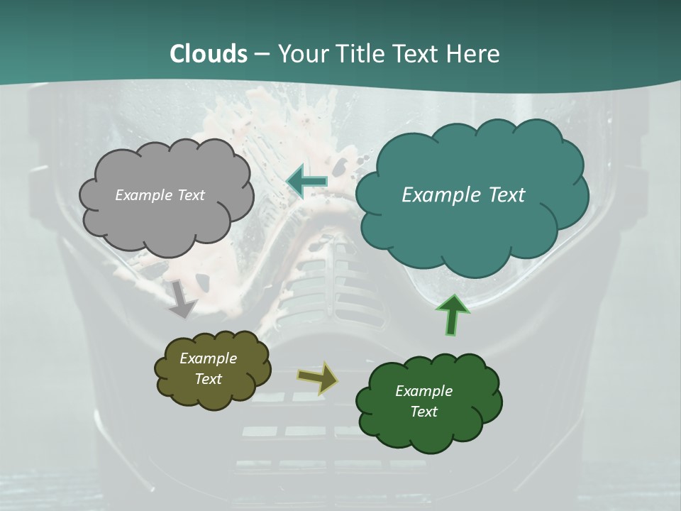 Recreation Protective Camouflage PowerPoint Template