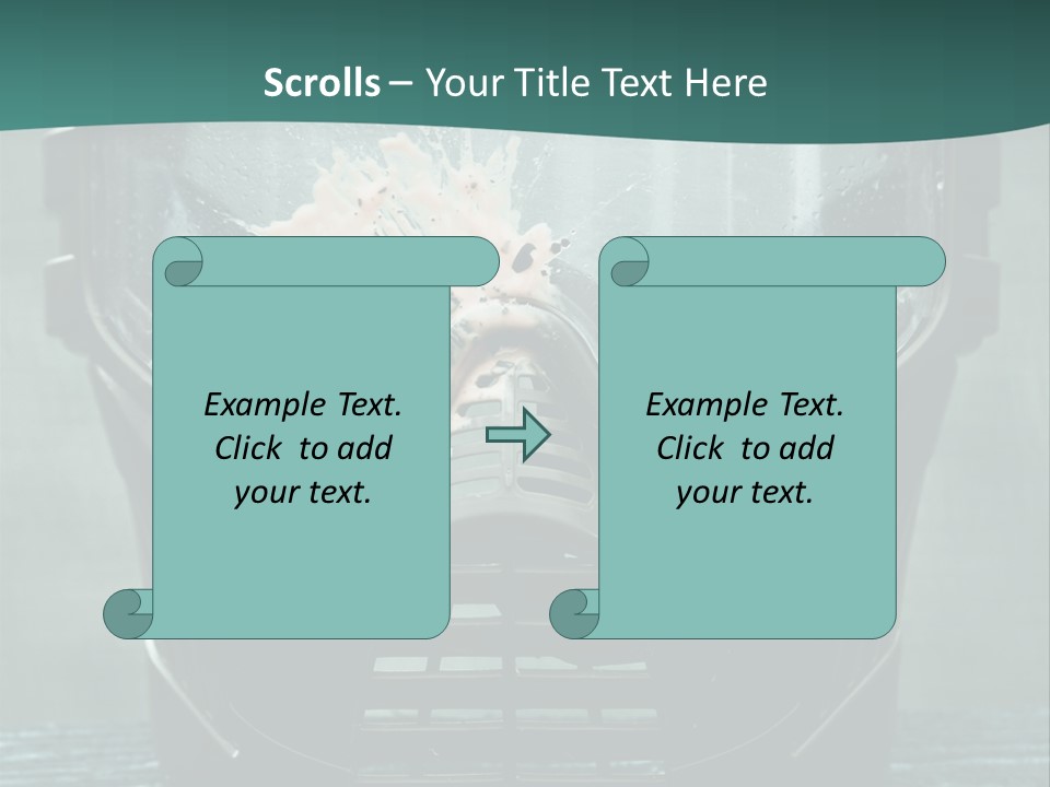 Recreation Protective Camouflage PowerPoint Template