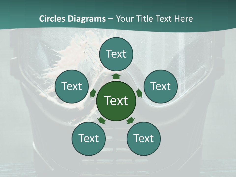 Recreation Protective Camouflage PowerPoint Template