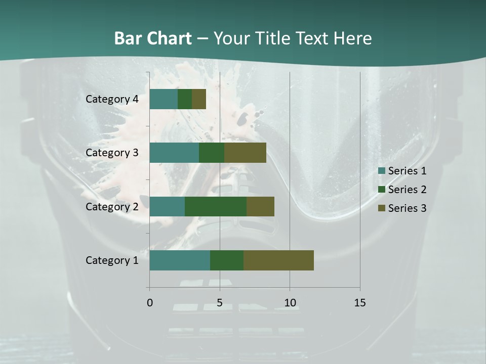 Recreation Protective Camouflage PowerPoint Template