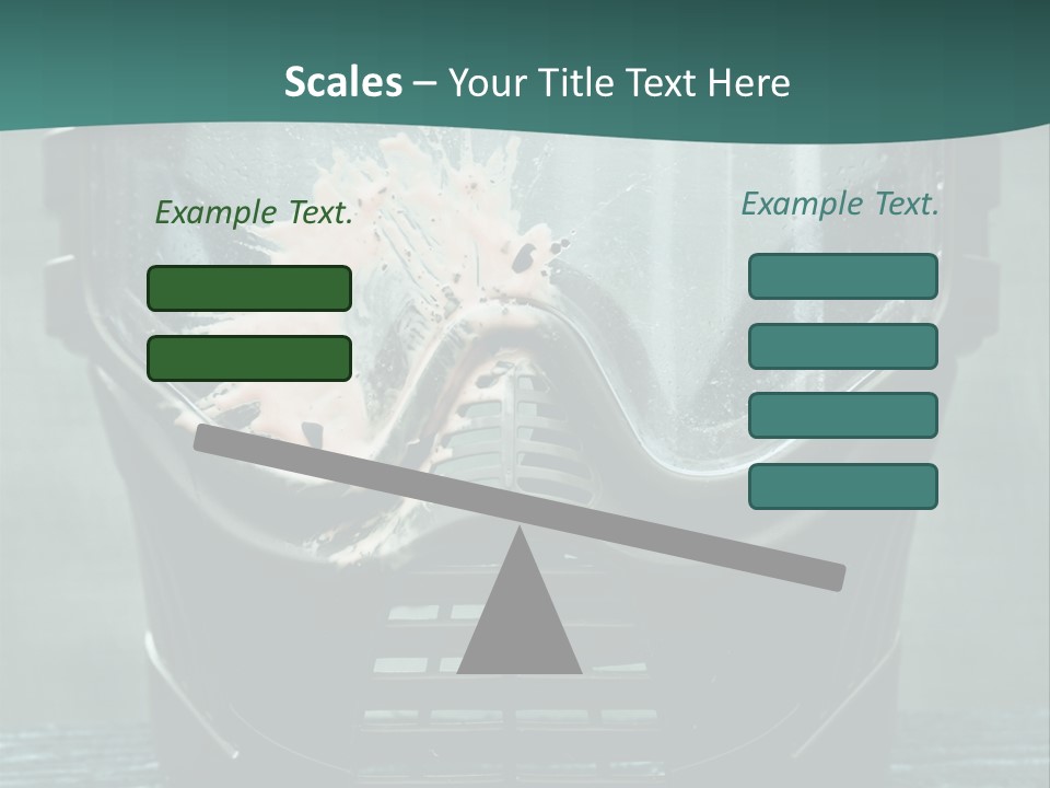 Recreation Protective Camouflage PowerPoint Template