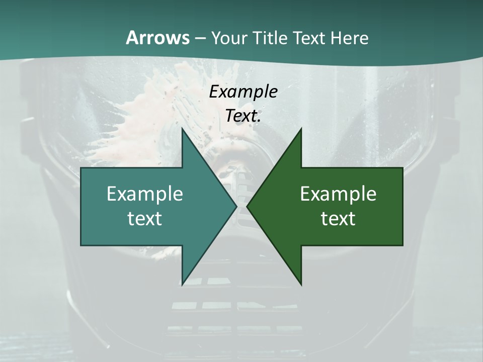 Recreation Protective Camouflage PowerPoint Template