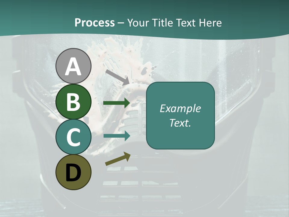 Recreation Protective Camouflage PowerPoint Template