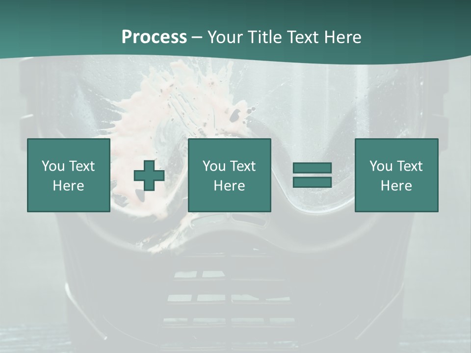 Recreation Protective Camouflage PowerPoint Template