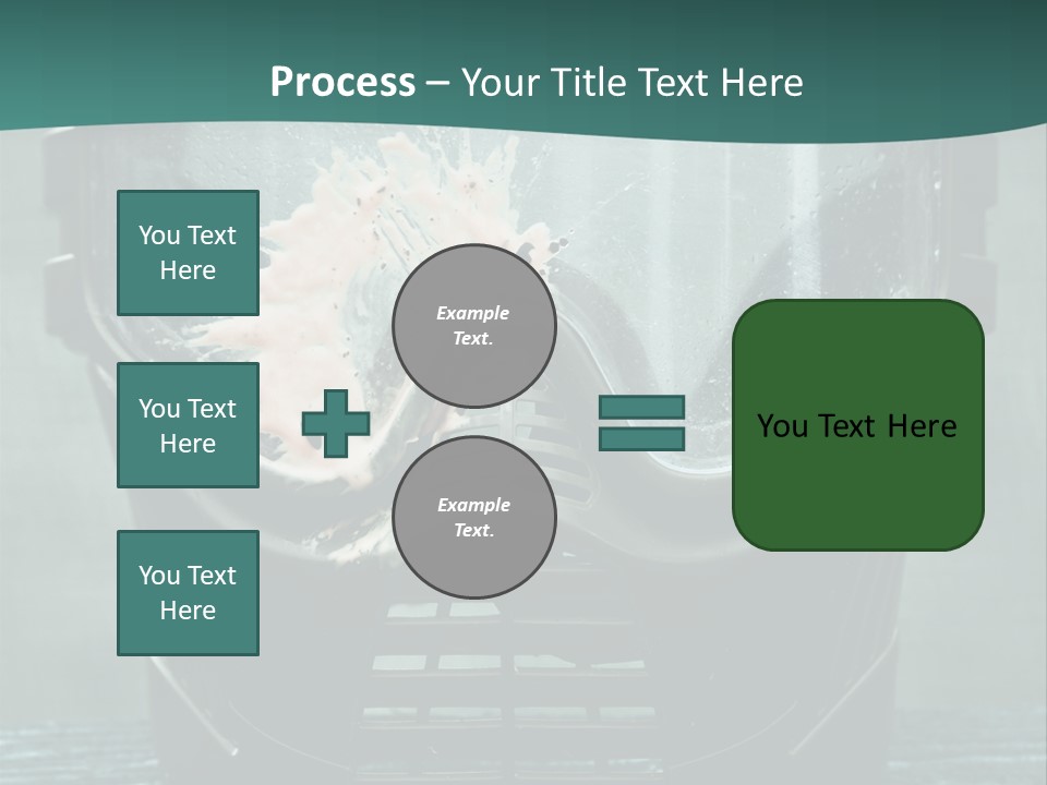 Recreation Protective Camouflage PowerPoint Template