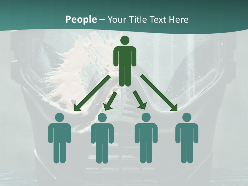 Recreation Protective Camouflage PowerPoint Template