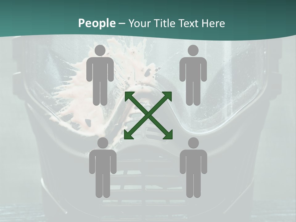 Recreation Protective Camouflage PowerPoint Template