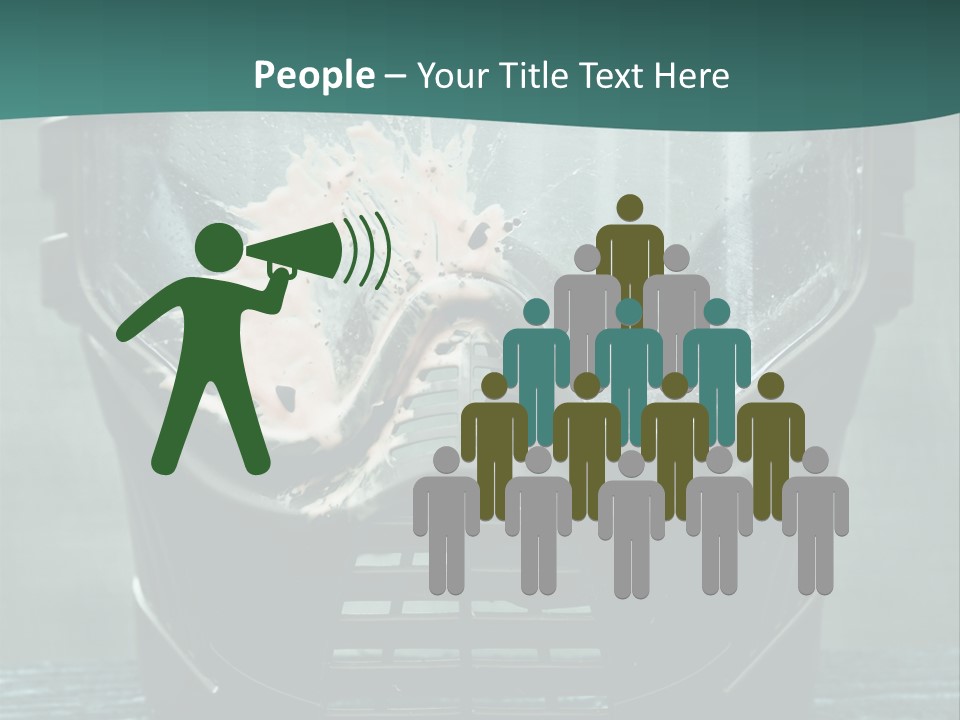 Recreation Protective Camouflage PowerPoint Template