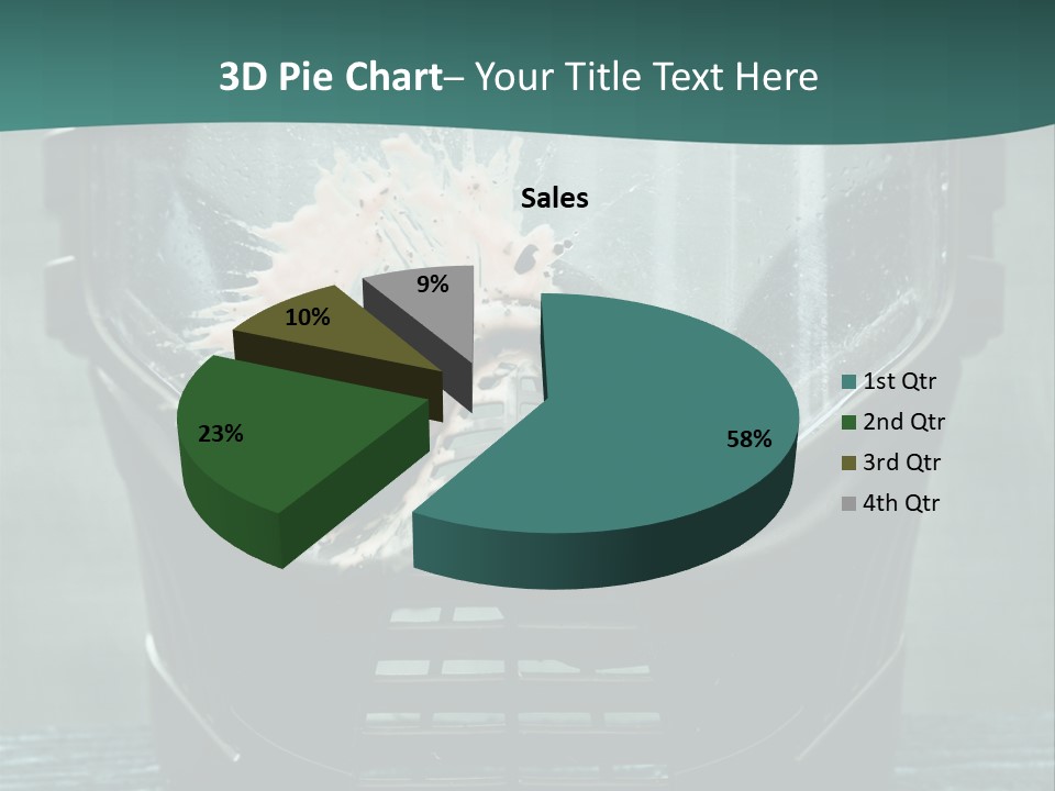 Recreation Protective Camouflage PowerPoint Template