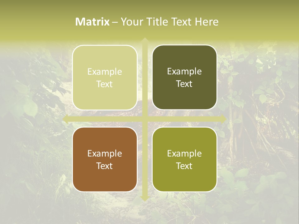 Land Park Season PowerPoint Template