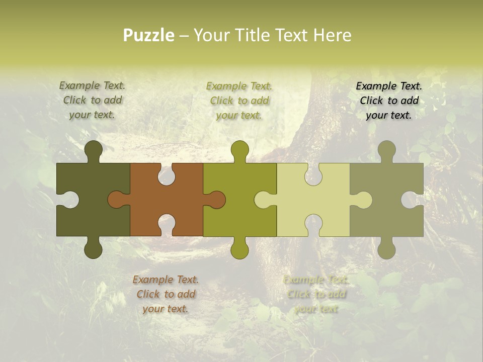 Land Park Season PowerPoint Template