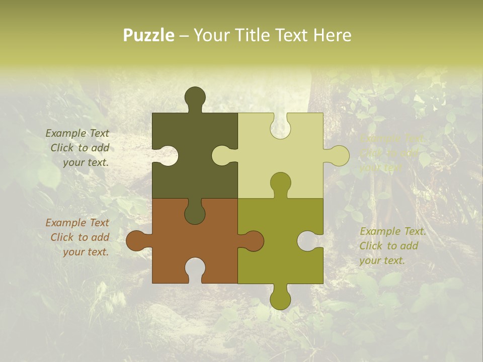 Land Park Season PowerPoint Template