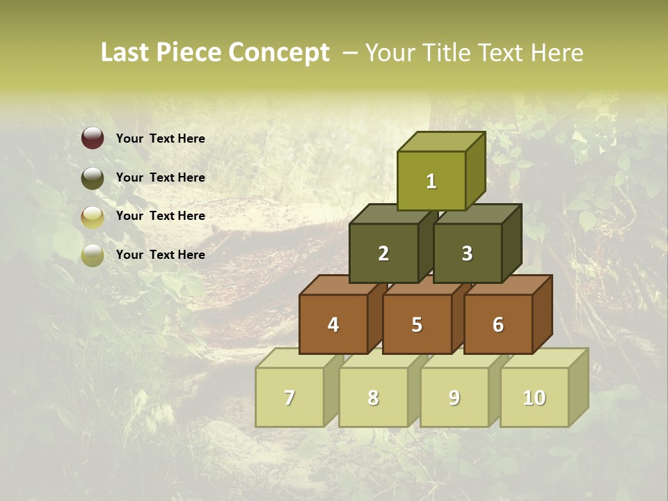 Land Park Season PowerPoint Template