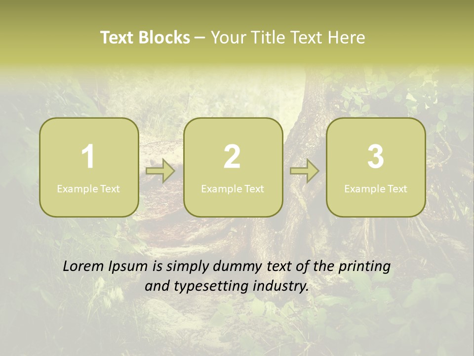 Land Park Season PowerPoint Template