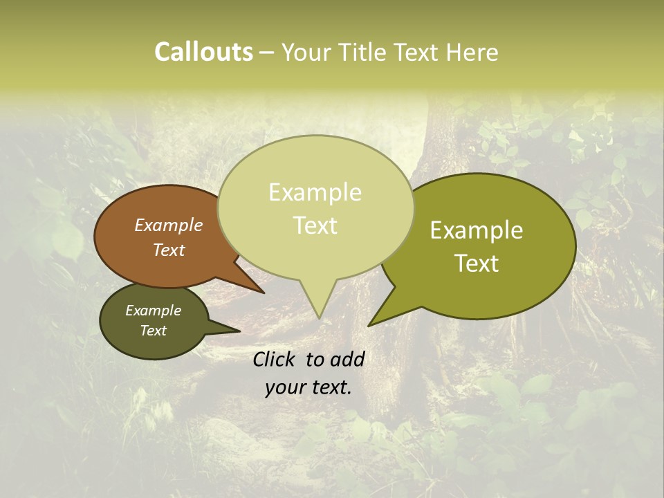 Land Park Season PowerPoint Template