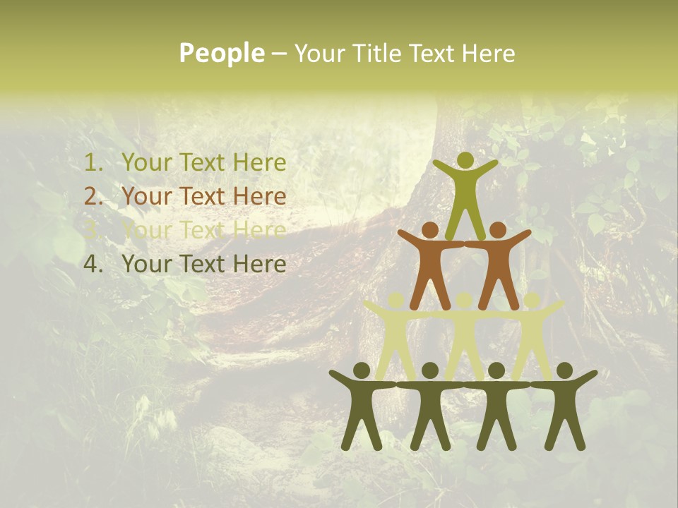 Land Park Season PowerPoint Template