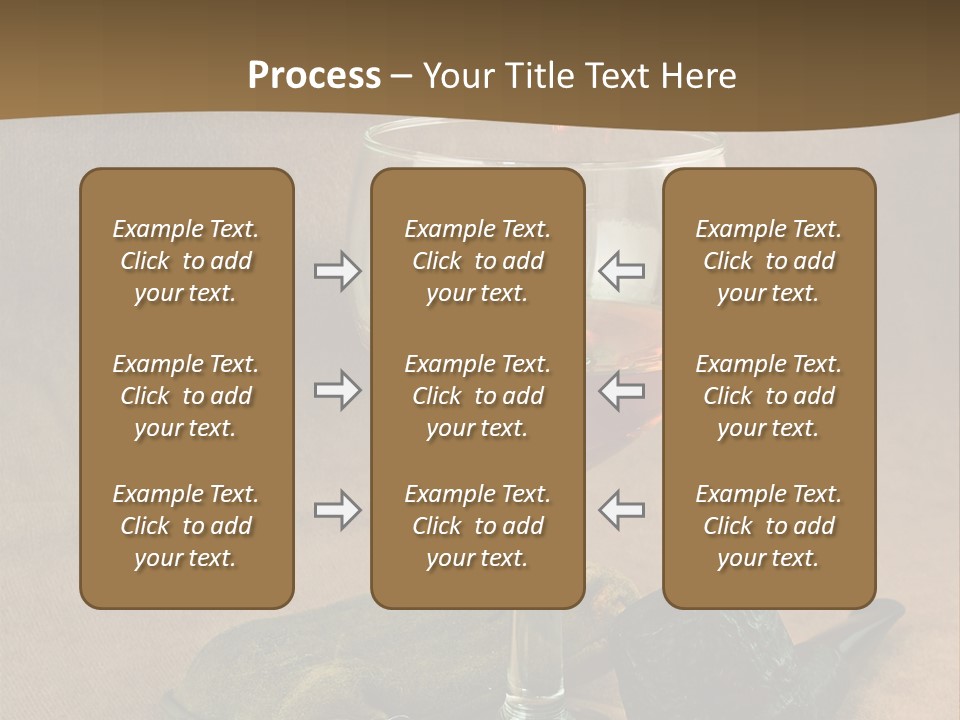 Pink Wood Glass PowerPoint Template
