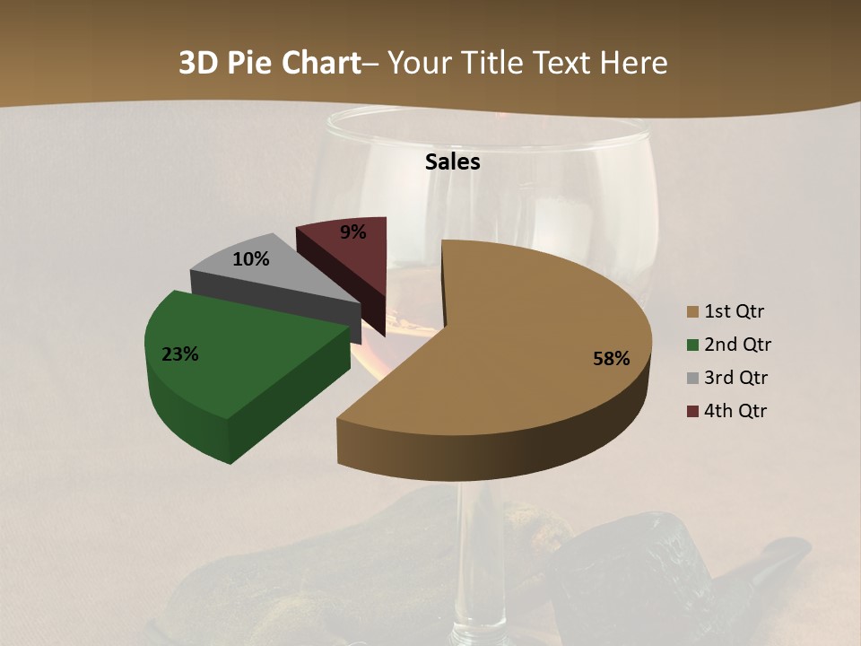 Pink Wood Glass PowerPoint Template
