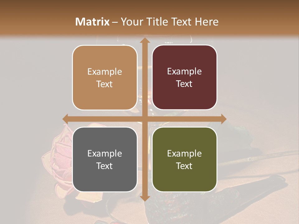 Pink Wood Glass PowerPoint Template