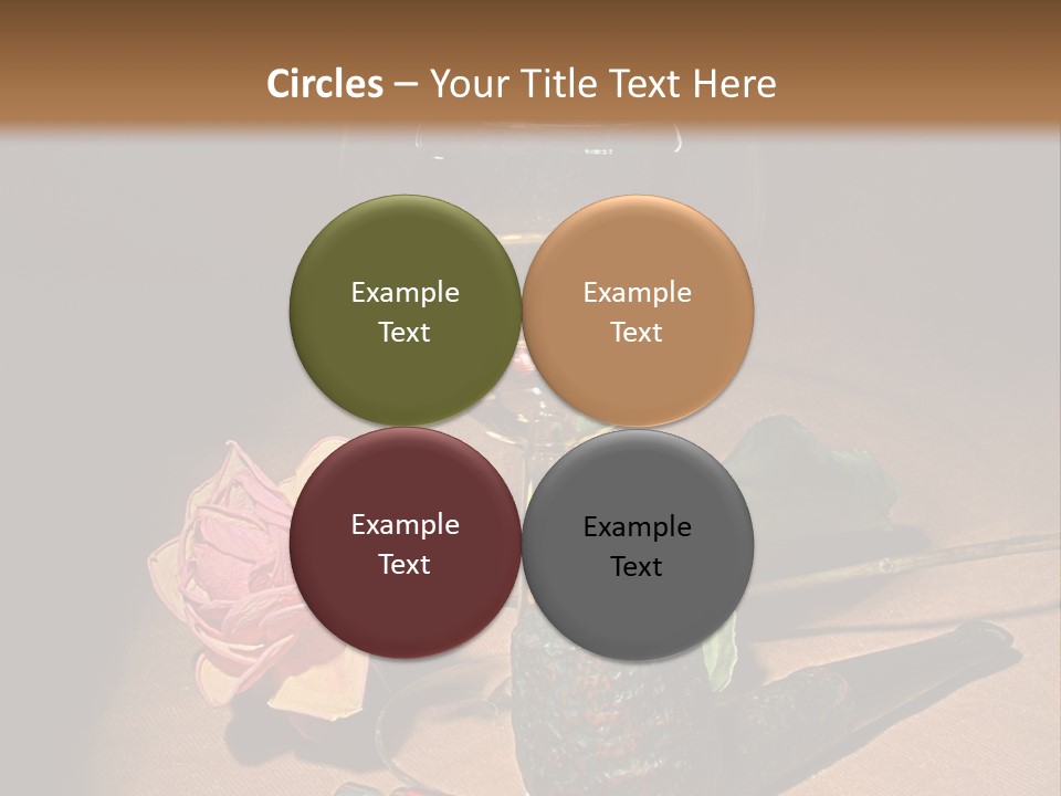 Pink Wood Glass PowerPoint Template