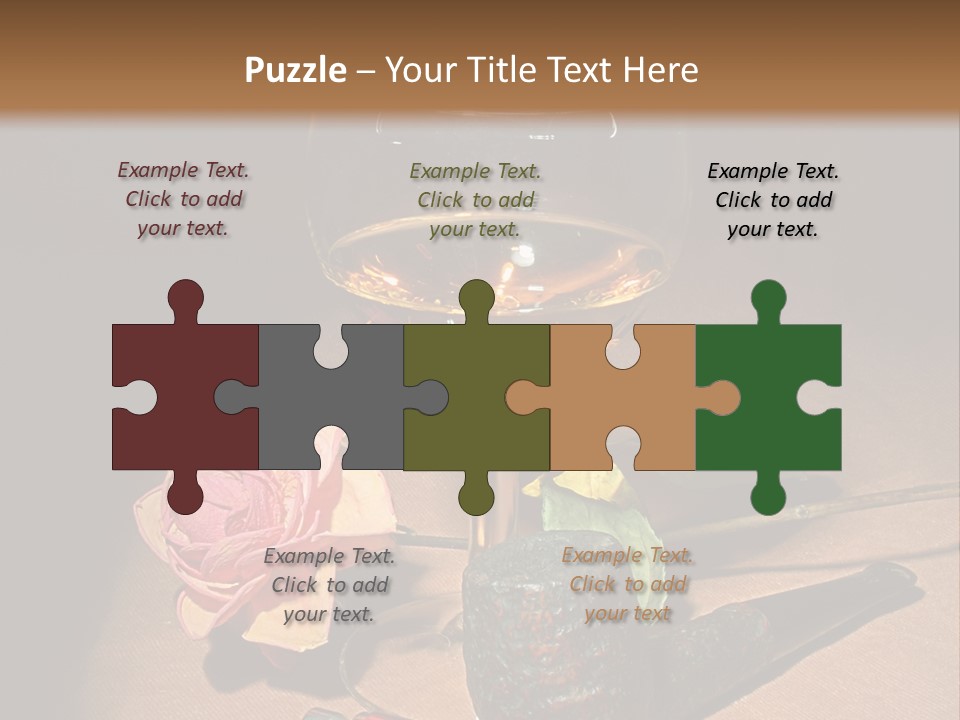 Pink Wood Glass PowerPoint Template