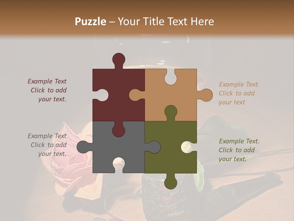 Pink Wood Glass PowerPoint Template