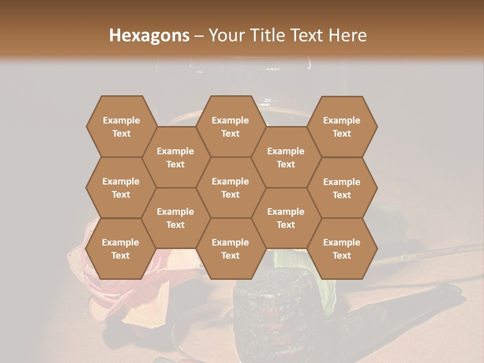 Pink Wood Glass PowerPoint Template