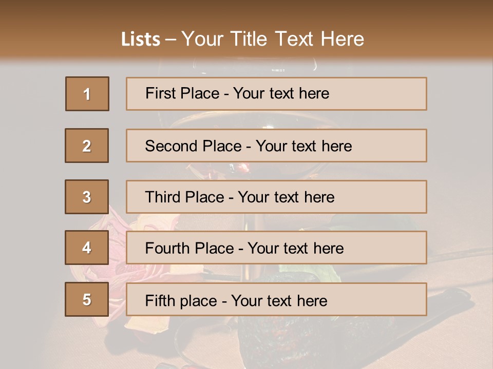 Pink Wood Glass PowerPoint Template