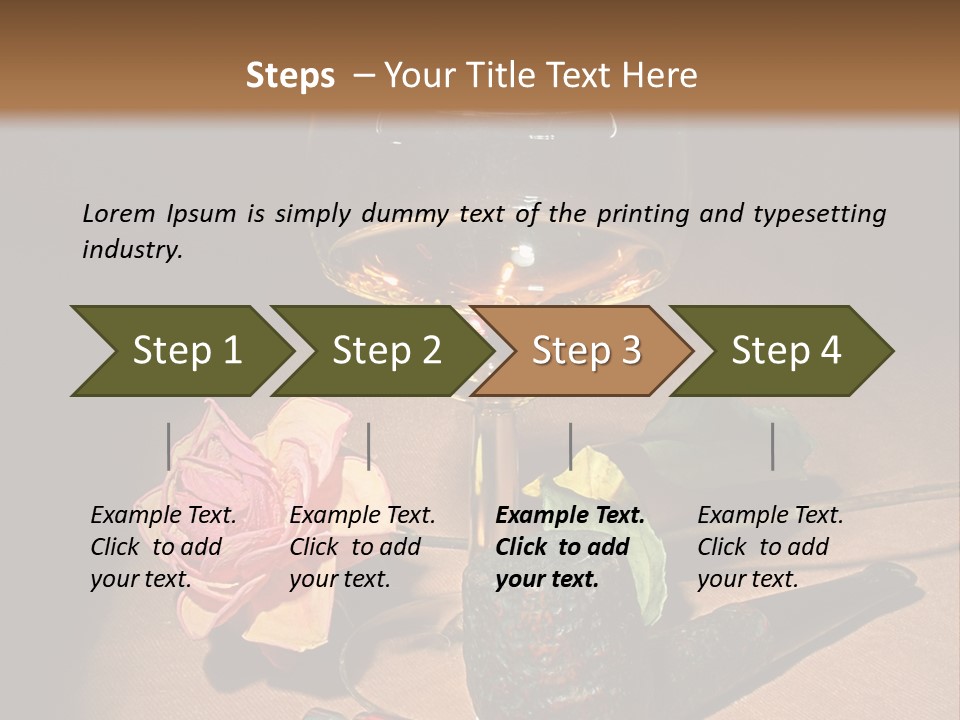 Pink Wood Glass PowerPoint Template