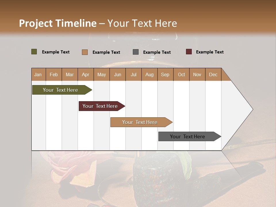 Pink Wood Glass PowerPoint Template