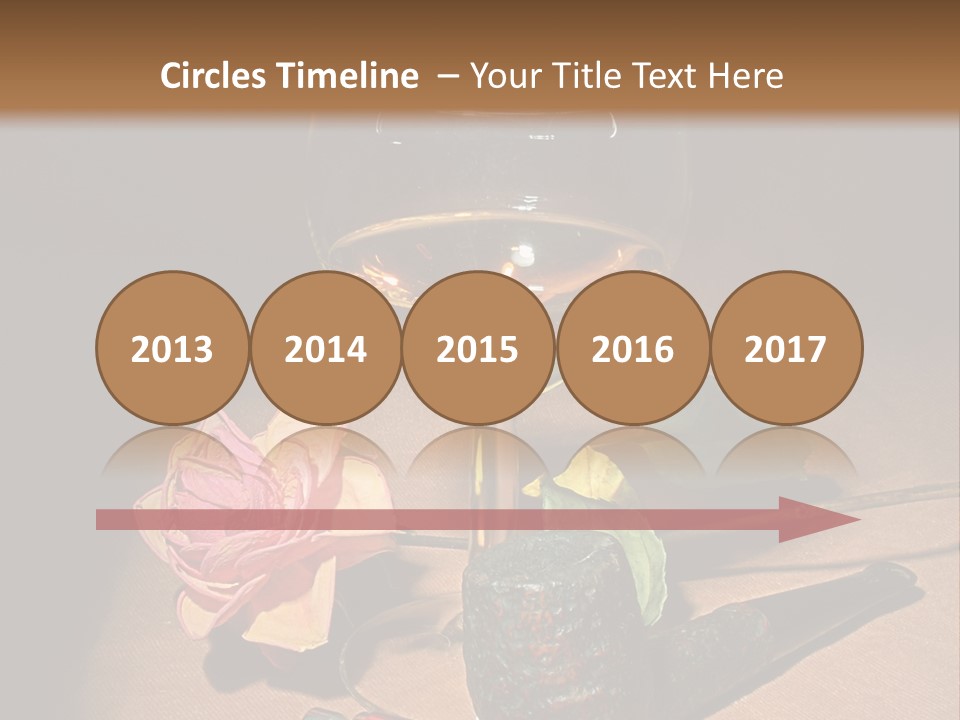 Pink Wood Glass PowerPoint Template