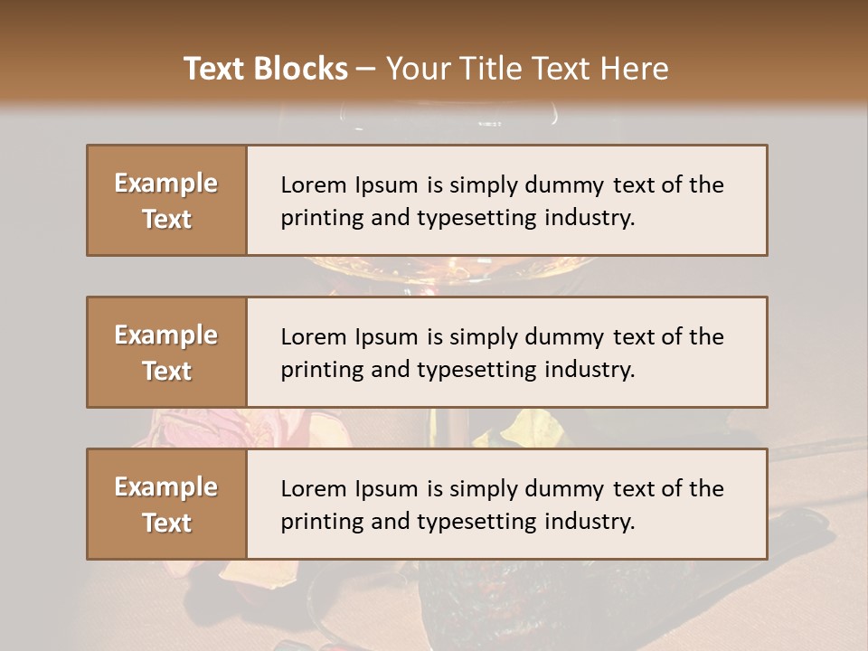 Pink Wood Glass PowerPoint Template