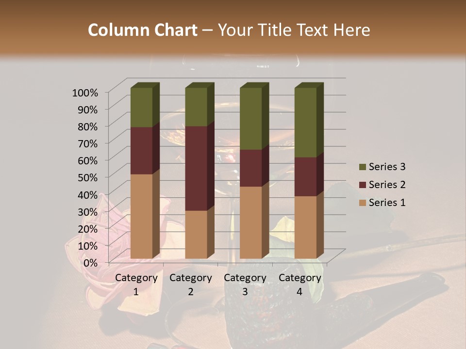Pink Wood Glass PowerPoint Template