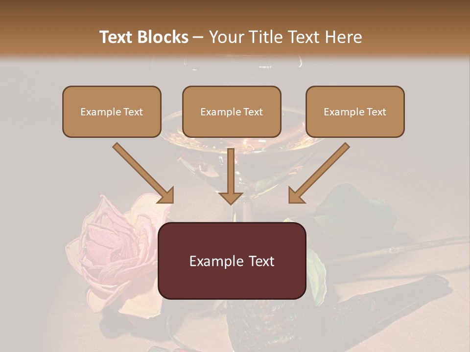 Pink Wood Glass PowerPoint Template