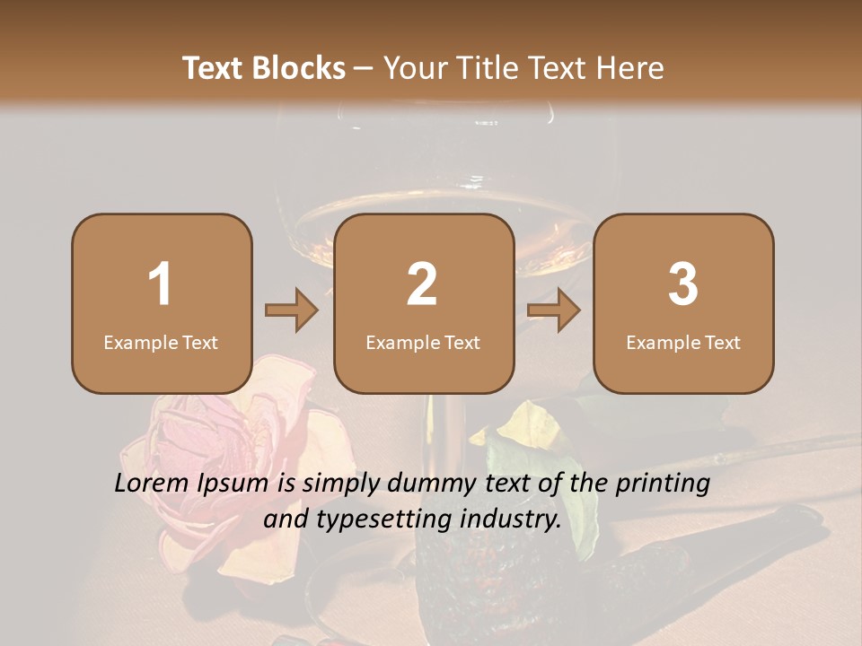 Pink Wood Glass PowerPoint Template