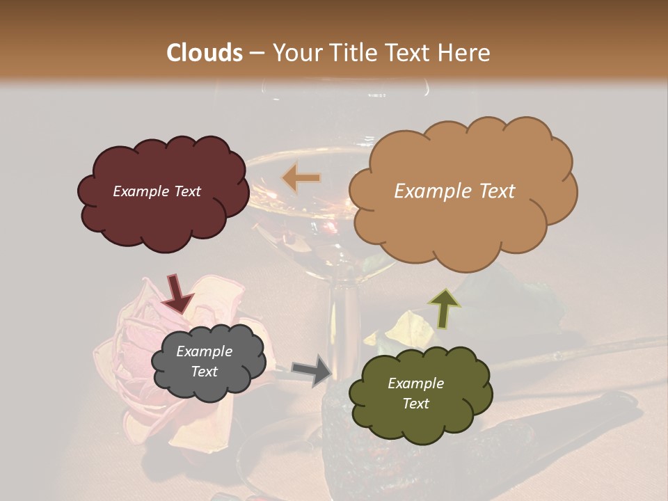 Pink Wood Glass PowerPoint Template