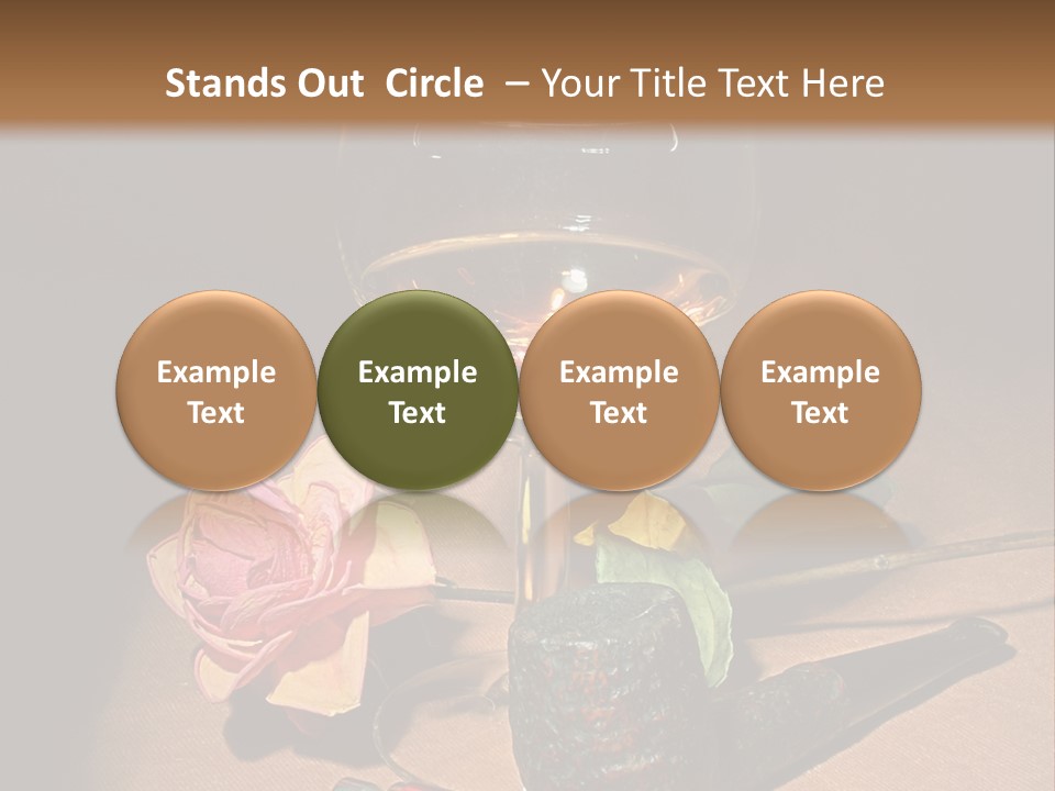 Pink Wood Glass PowerPoint Template