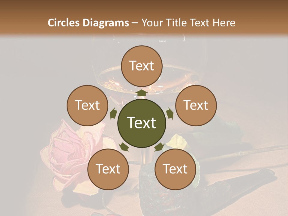 Pink Wood Glass PowerPoint Template