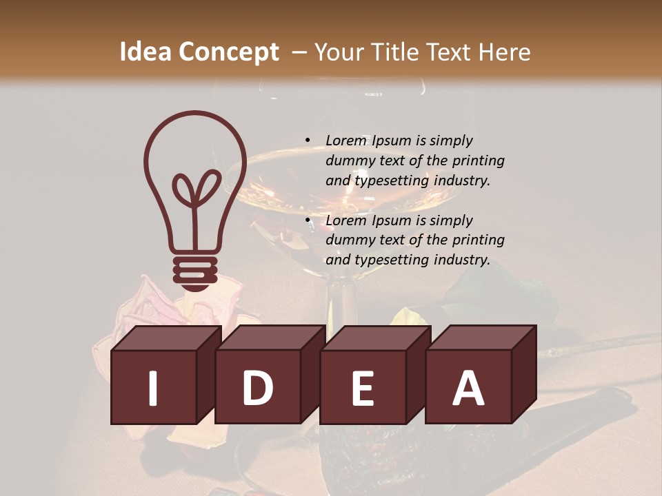 Pink Wood Glass PowerPoint Template